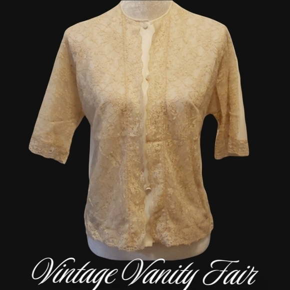 VINTAGE robe bed jacket USA - Picture 1 of 14